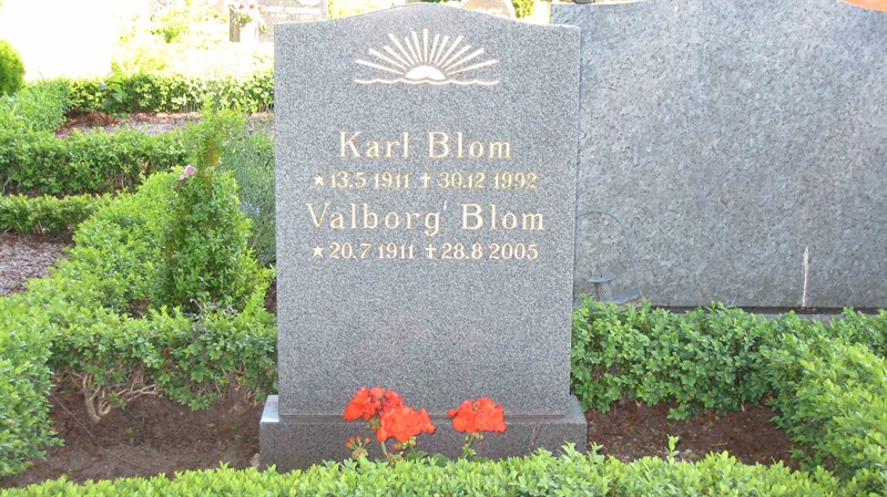 Grave number: BK A    28
