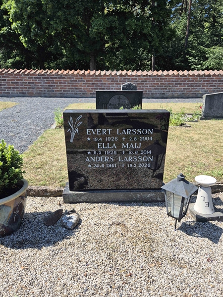 Grave number: 1 A    25