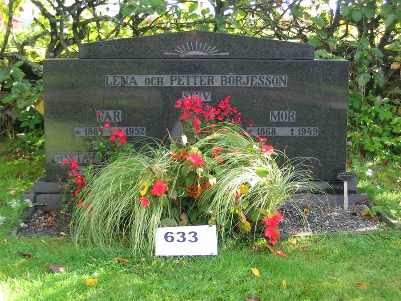 Grave number: FK 06    633