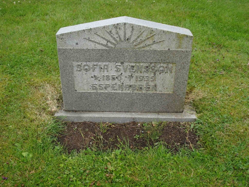 Grave number: BR B   642