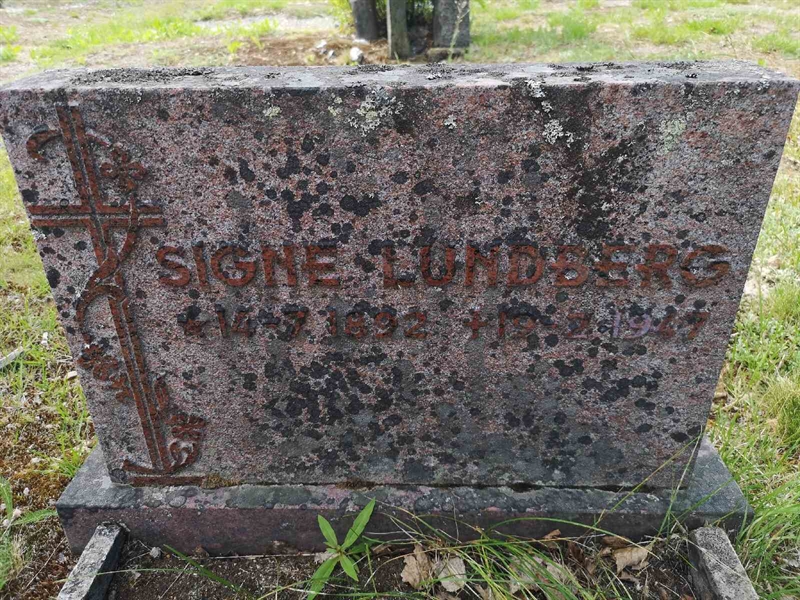 Gravnummer: SK G     3