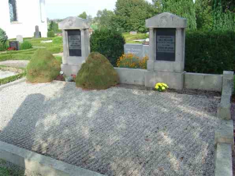 Grave number: Bo G   117b,  118