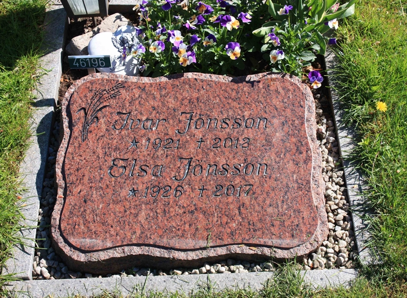 Grave number: Ö 46   196