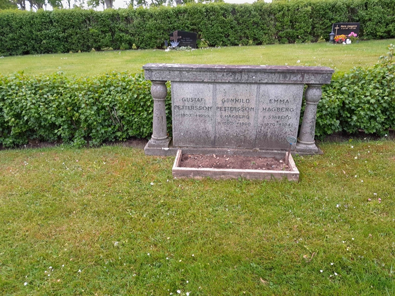 Gravnummer: ROG G  101, 102