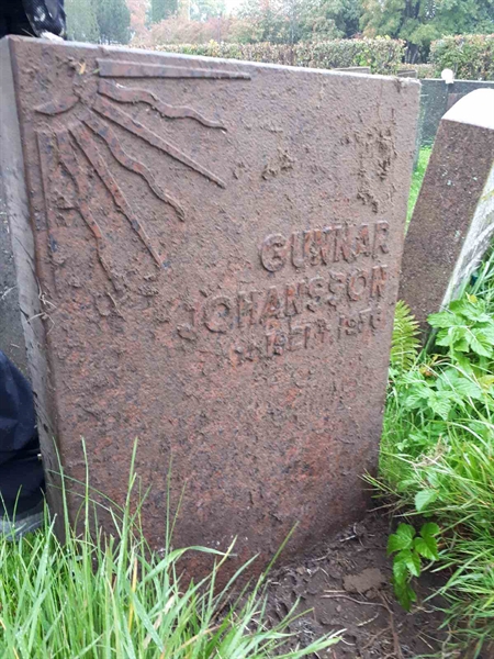 Gravnummer: NK F B   989