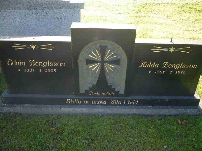 Grave number: SKF B    14, 15