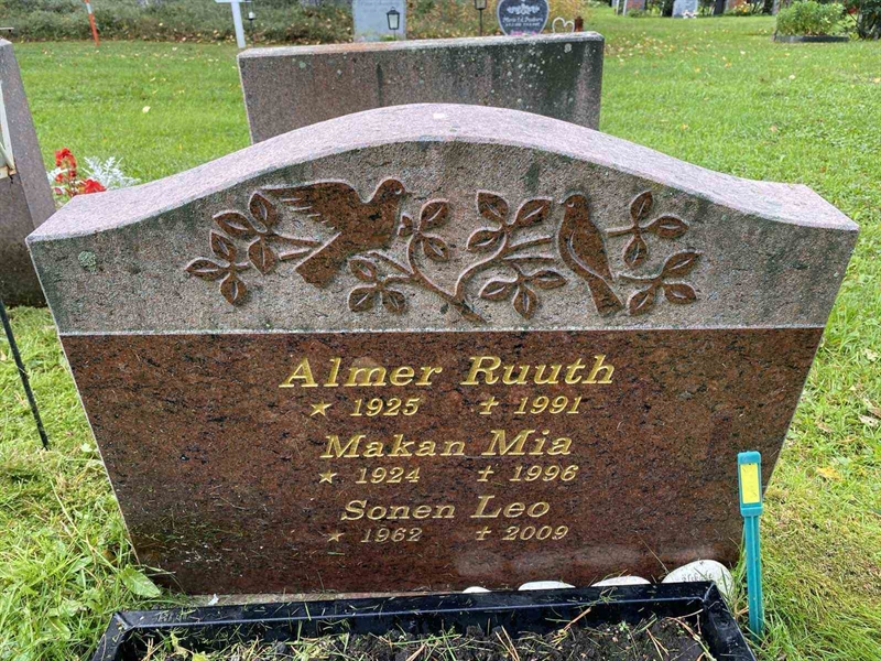 Grave number: 3 16    11