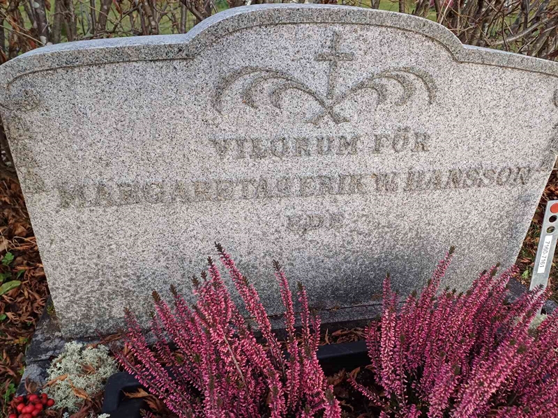 Grave number: JÄ 3 7160, 7161