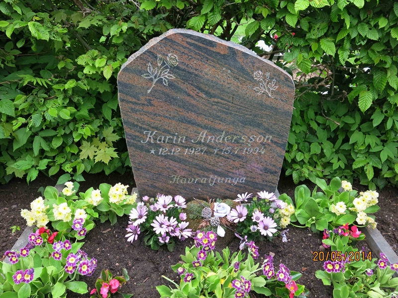 Grave number: Vitt VC4Ö     6