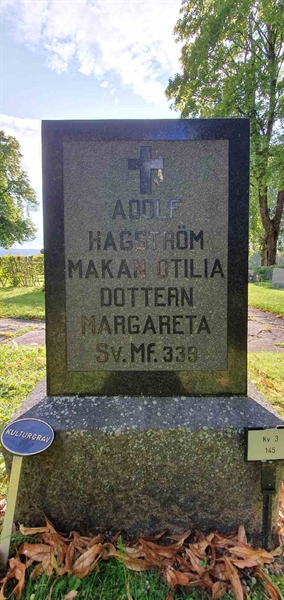 Grave number: Jä 03   145