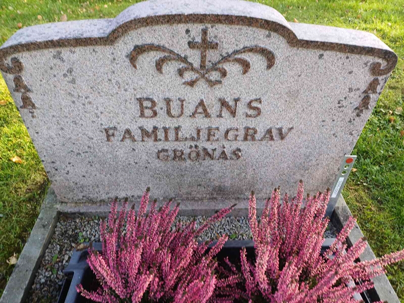 Grave number: JÄ 1 B 3295, 3296, 3297