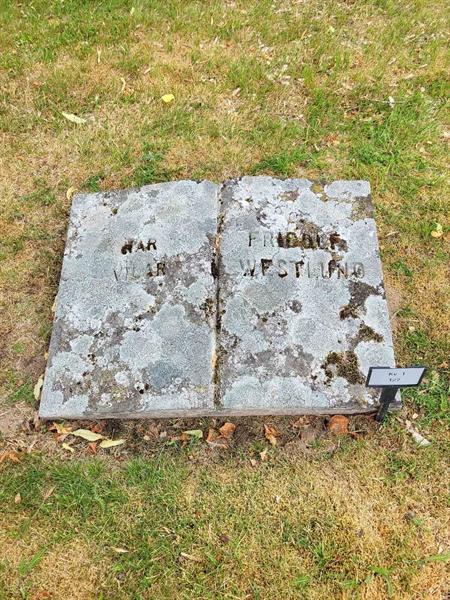 Grave number: Jä 01   127