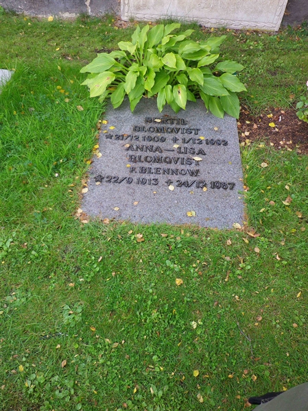 Grave number: OS L     2B