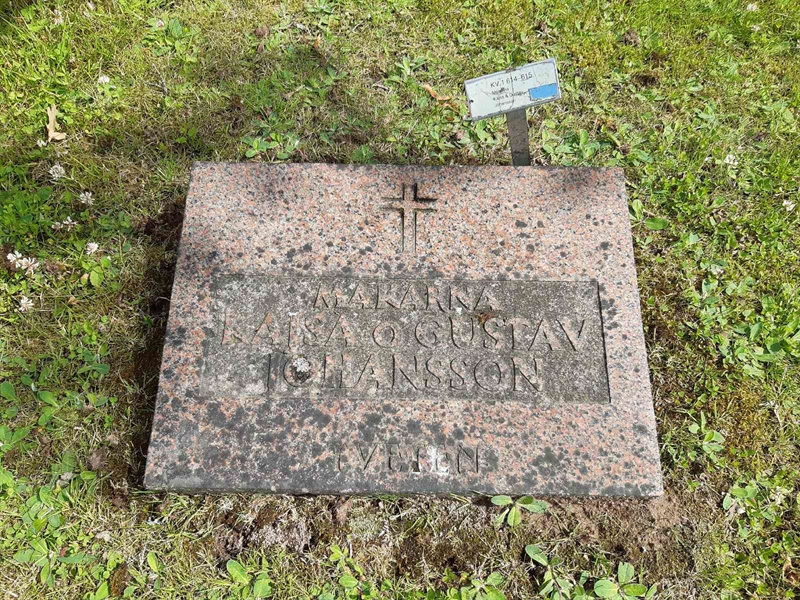 Grave number: Fr 1   614-615