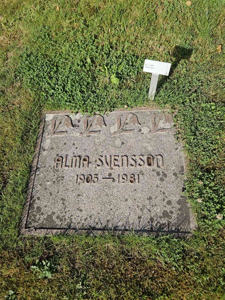 Grave number: Fr 5   859