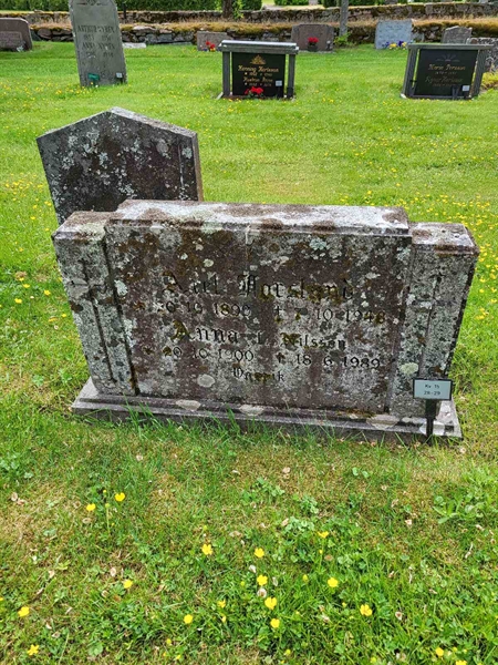 Grave number: kö 01 15    28-29