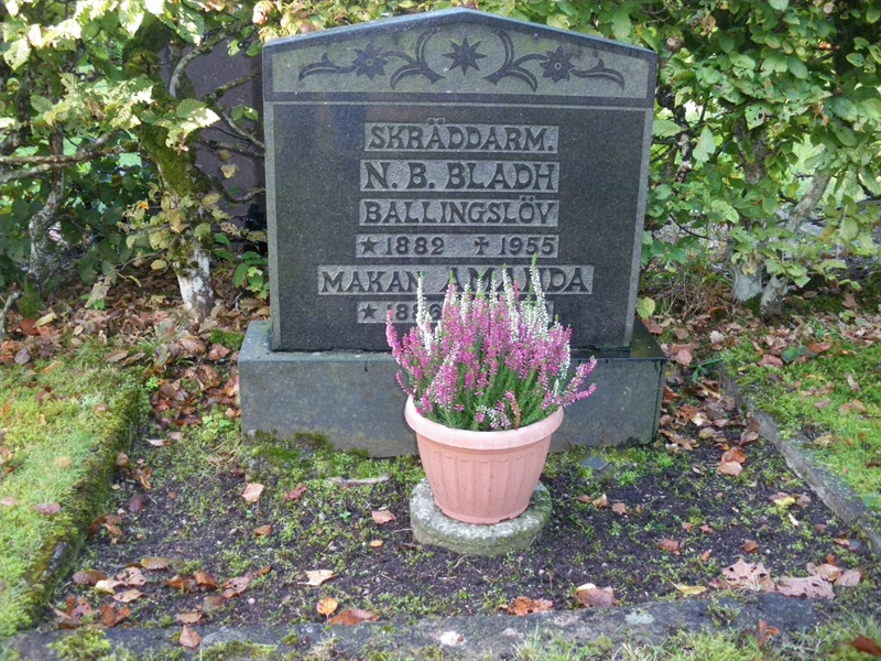 Grave number: SB 19     3