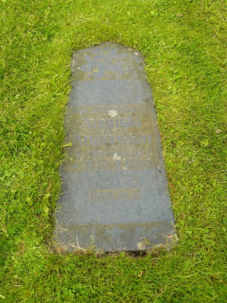 Grave number: Lå G B   205