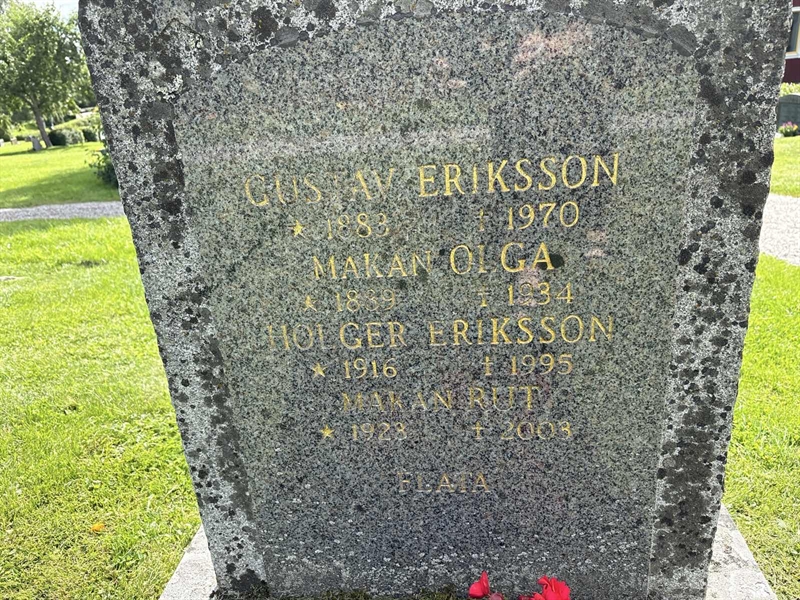 Grave number: SÄ MEL  1049