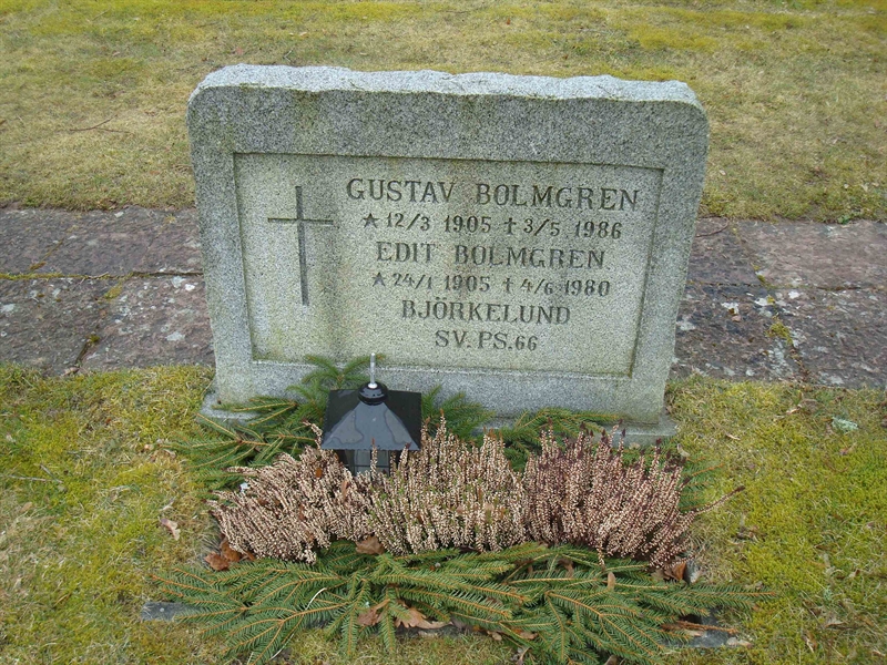 Grave number: BR D   387, 388