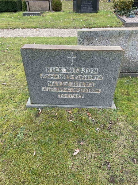 Grave number: VV F    23