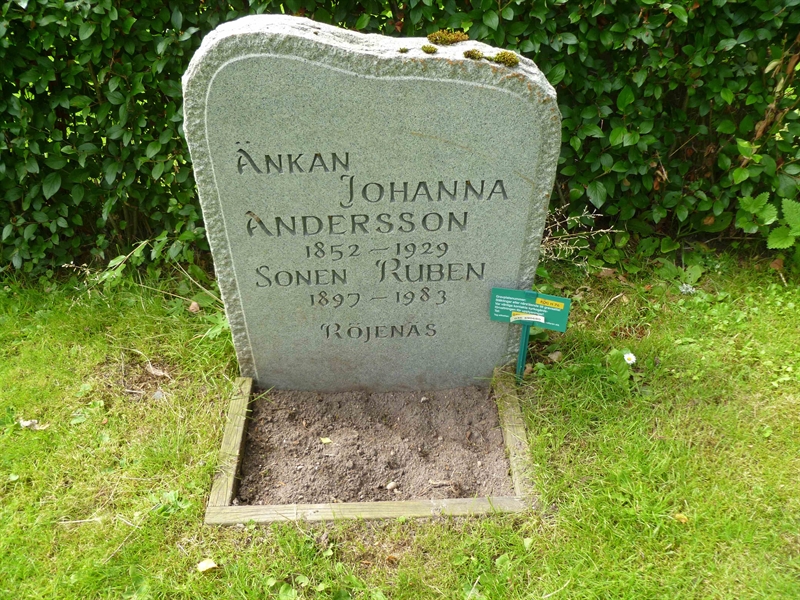 Grave number: ROG H   76