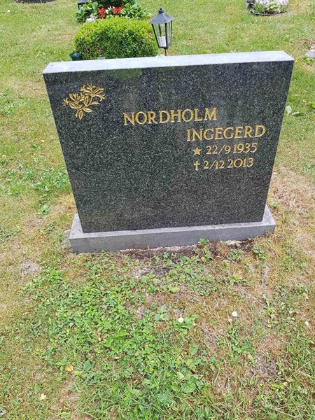 Grave number: 01 13508