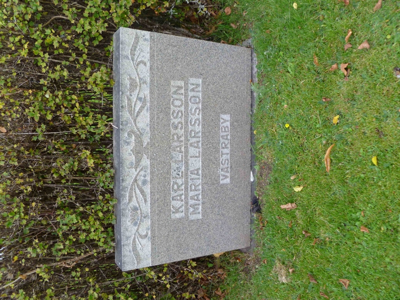 Grave number: ROG B  107, 108