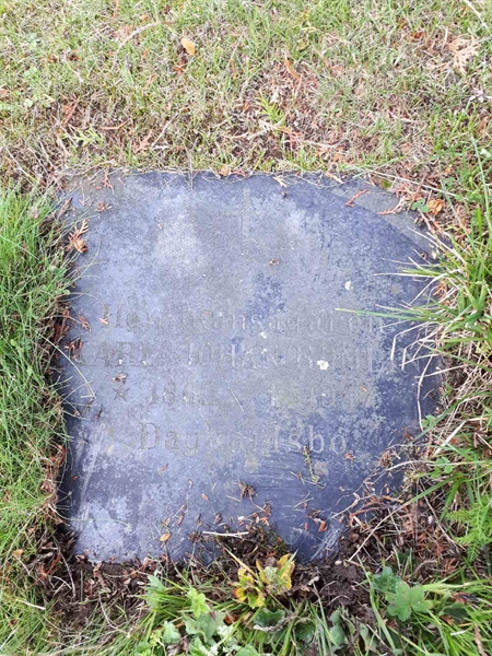 Gravnummer: NK A A   156