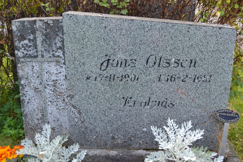 Grave number: 11 3   809-810