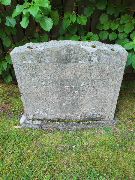 Grave number: Jä 01    87