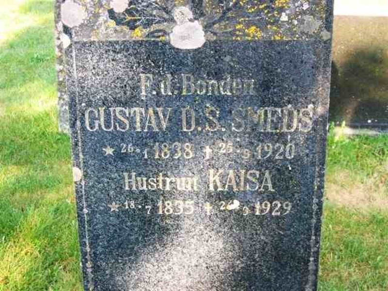 Grave number: 1 GC 09    103