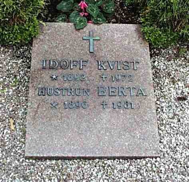 Grave number: BK I    64