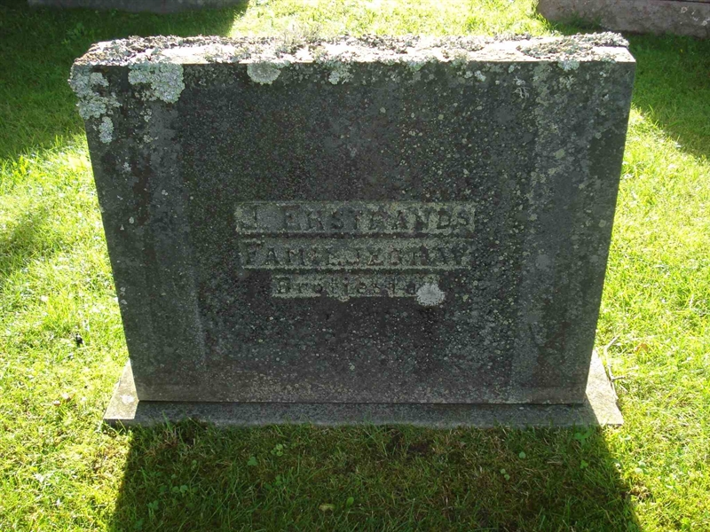 Grave number: BR B    93, 94