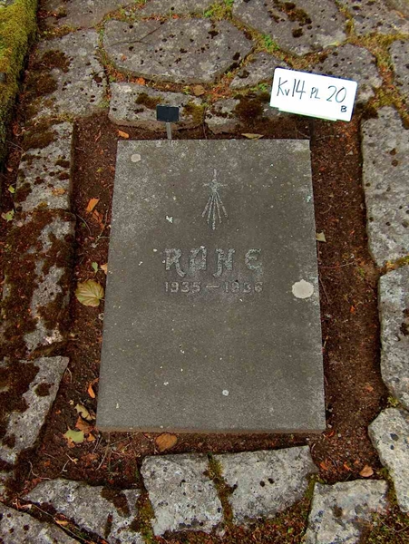 Grave number: HÖB 14    20B
