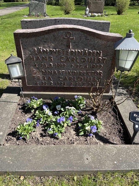 Gravnummer: 22 AA    22