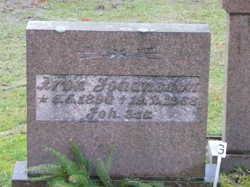 Grave number: 01 U    73