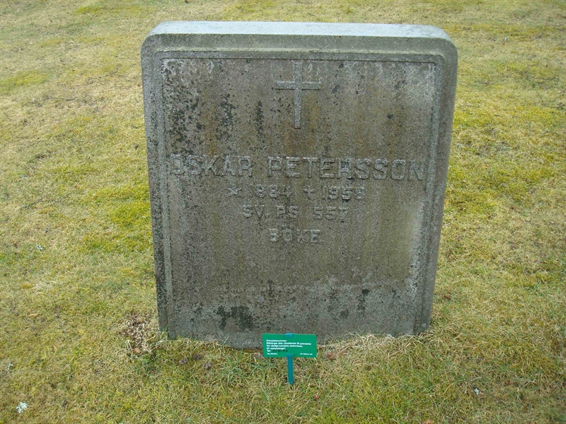 Grave number: BR C   125