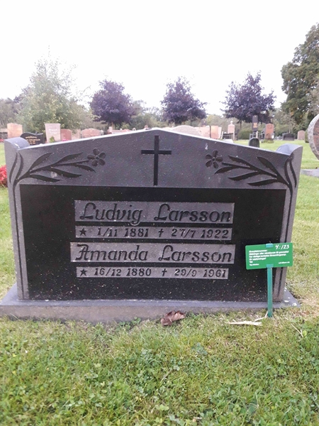 Grave number: EL 4   123