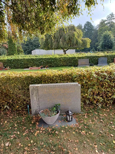 Grave number: OS N   287, 288, 289