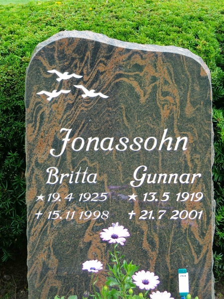 Grave number: OS ÖK   264, 265