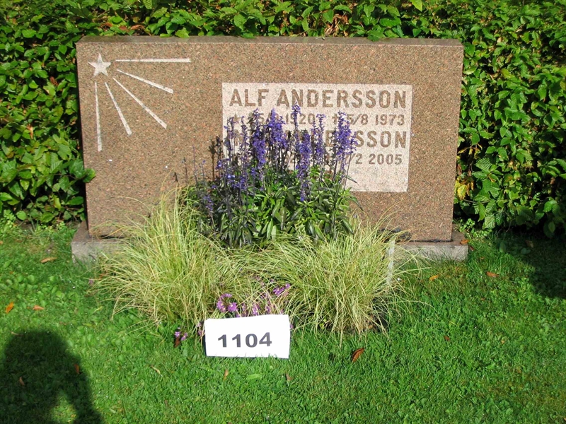 Grave number: FK 11   1104