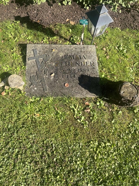 Grave number: 1 3 C1   158