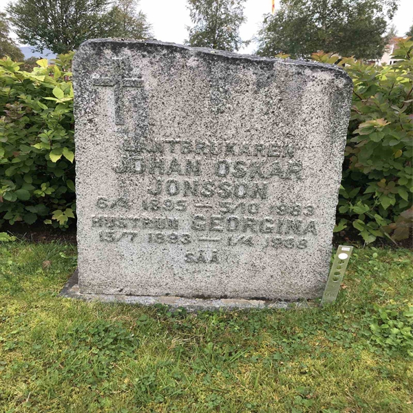 Grave number: DU GS    91