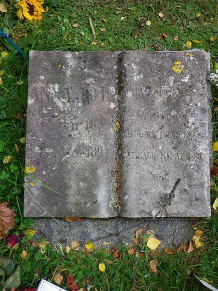 Grave number: OS L     8