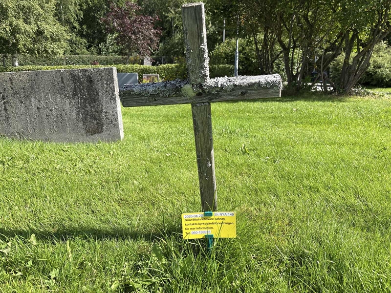Grave number: SÄ NYA   149