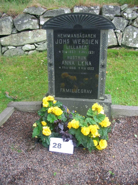 Gravnummer: FK 00     28