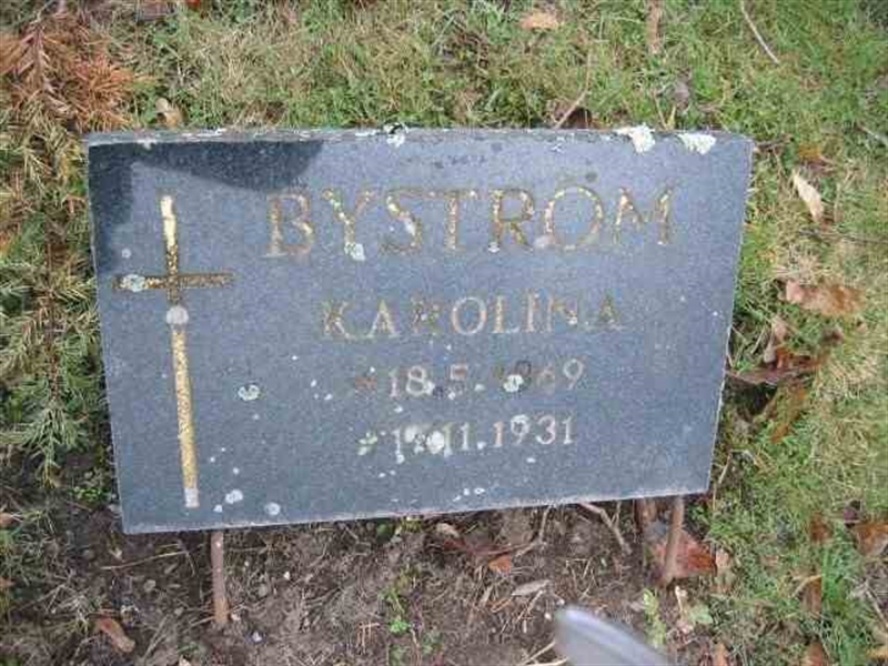 Grave number: 1 GB2 07     54