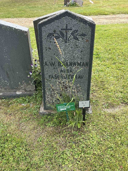 Grave number: 003 A    94