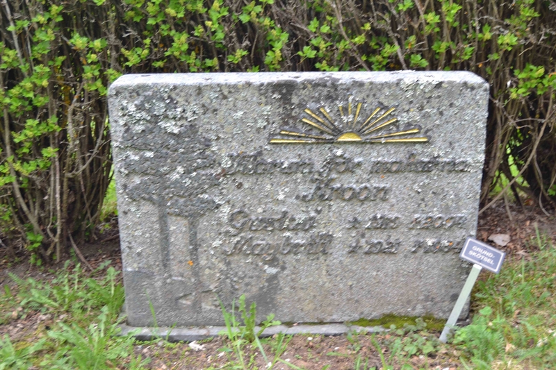 Grave number: 3 D    39